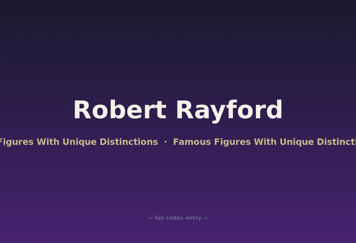 Robert Rayford