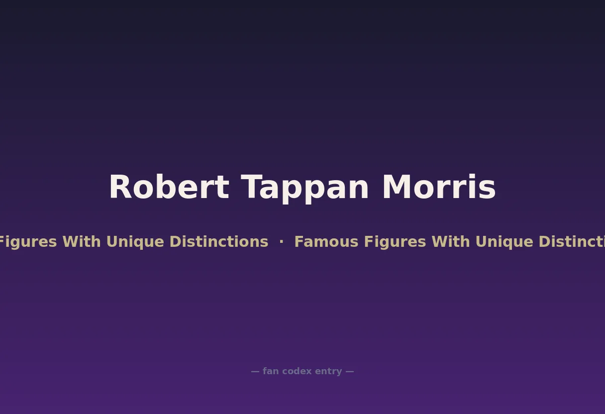 Robert Tappan Morris